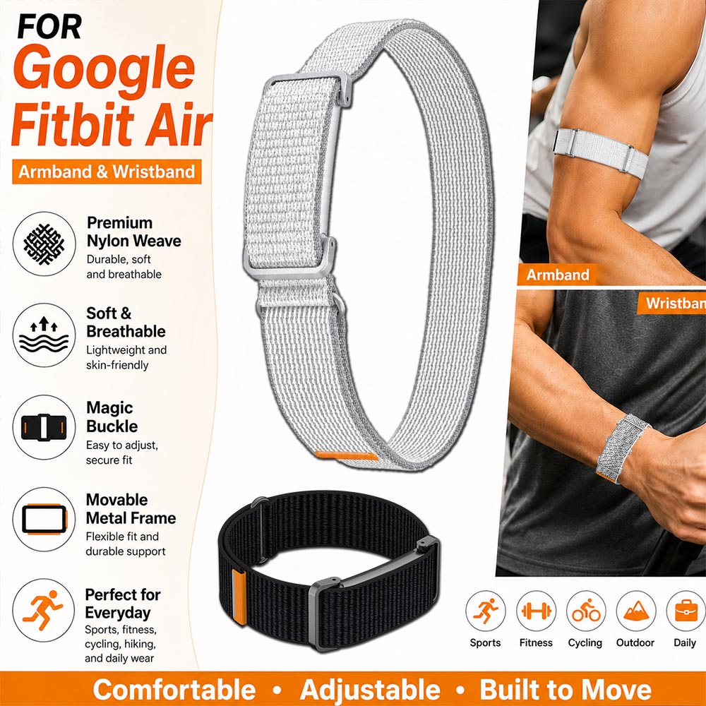 Rugged Sport Strap - New Nylon Weave Bicep Strap for