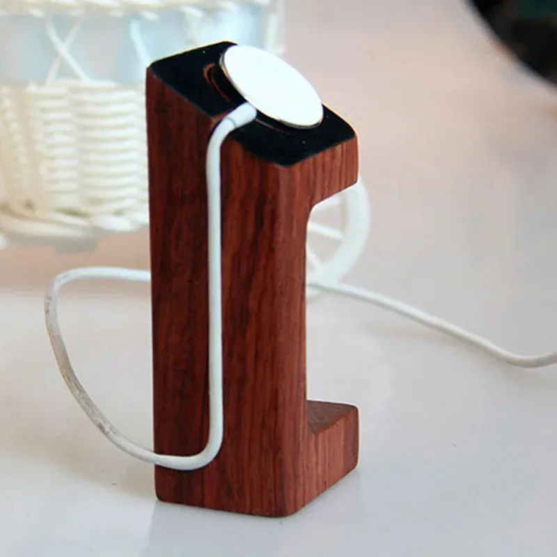 Wooden Apple Watch Charger Sta - Apple Smartwatch Accessories recension och pris