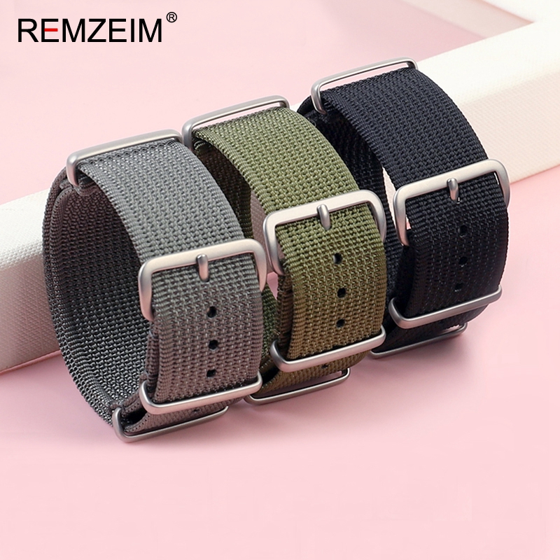 New Ribbed Nylon Watch Strap 1 - Nylon Nato Strap recension och pris