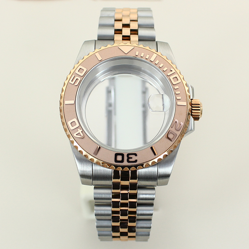 40mm Silvery Rose Gold Watch C - Ceramic Link Bracelet recension och pris