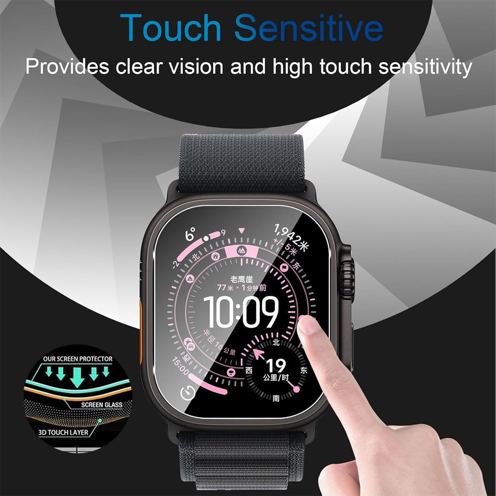 Tempered Glass For Apple Watch - Apple Smartwatch Accessories recension och pris