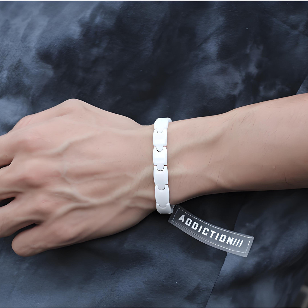 Aradoo Premium Ceramic Hematit - Ceramic Link Bracelet recension och pris