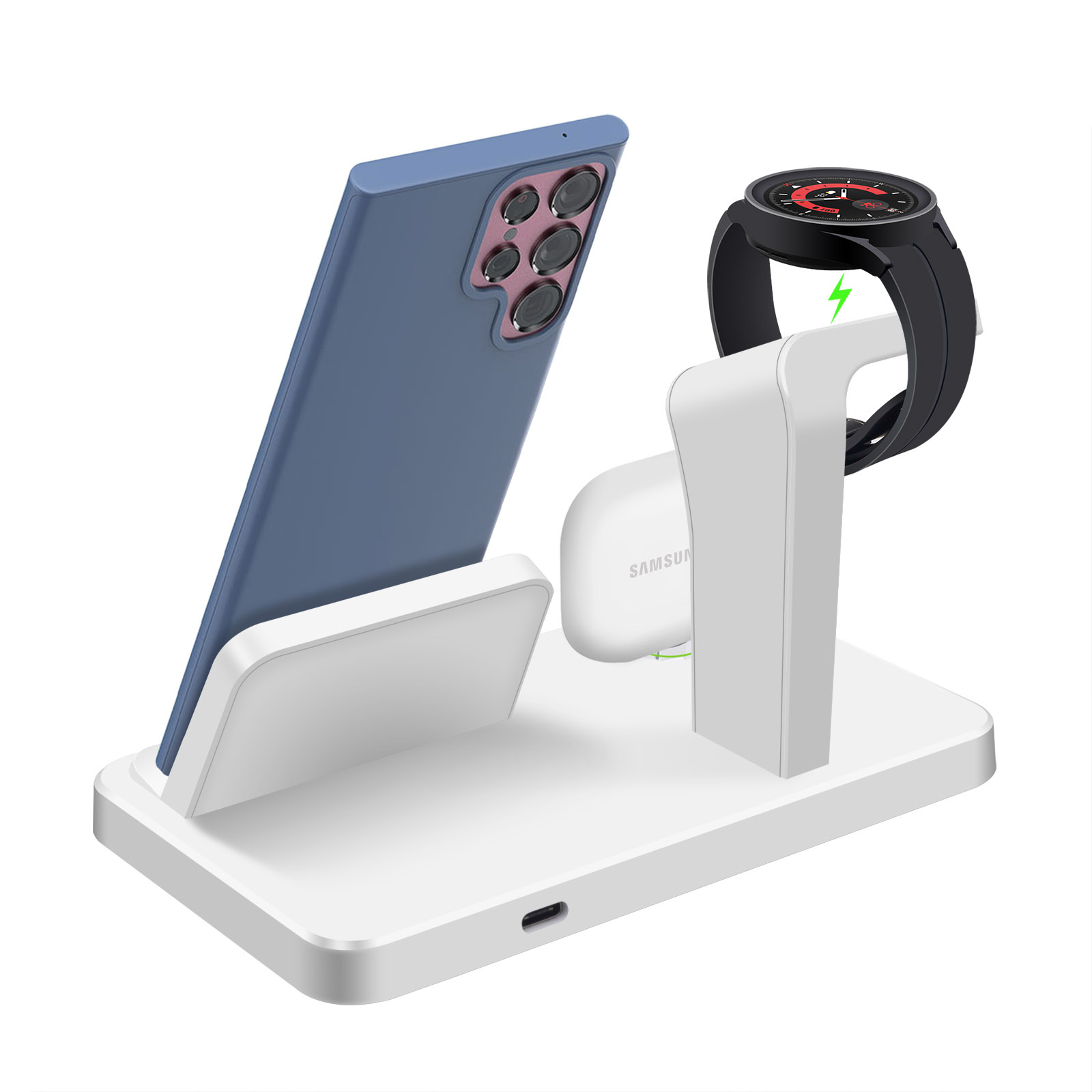 Desk 3 in 1 Type C Port Wirele - Smartwatch Ac recension och pris