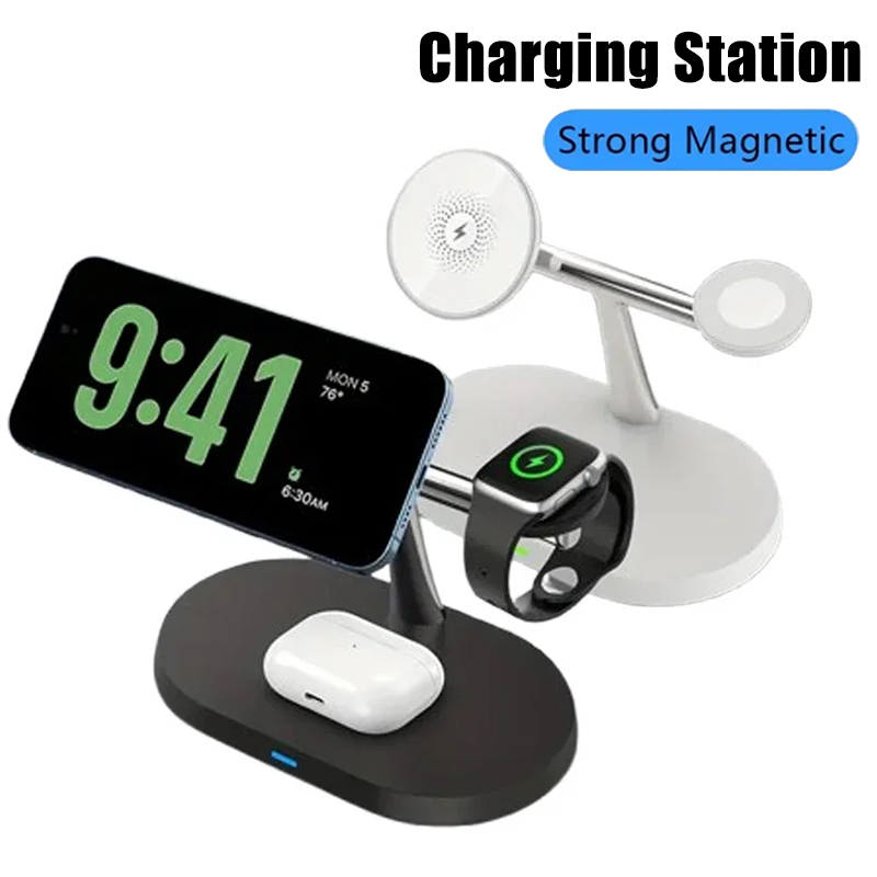 3 In 1 Opansten Magnetic Wirel - Smartwatch Ac recension och pris