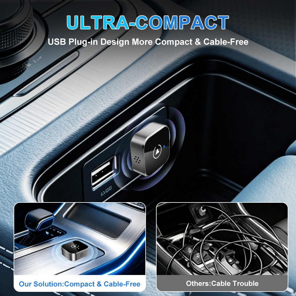 Wireless CarPlay Android Auto  - Smartwatch Universal recension och pris
