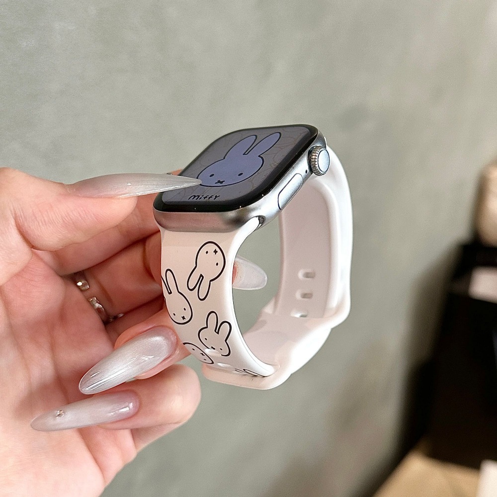 Cute Miffy Rabbit Cartoon Watc - Apple Smartwatch Accessories recension och pris
