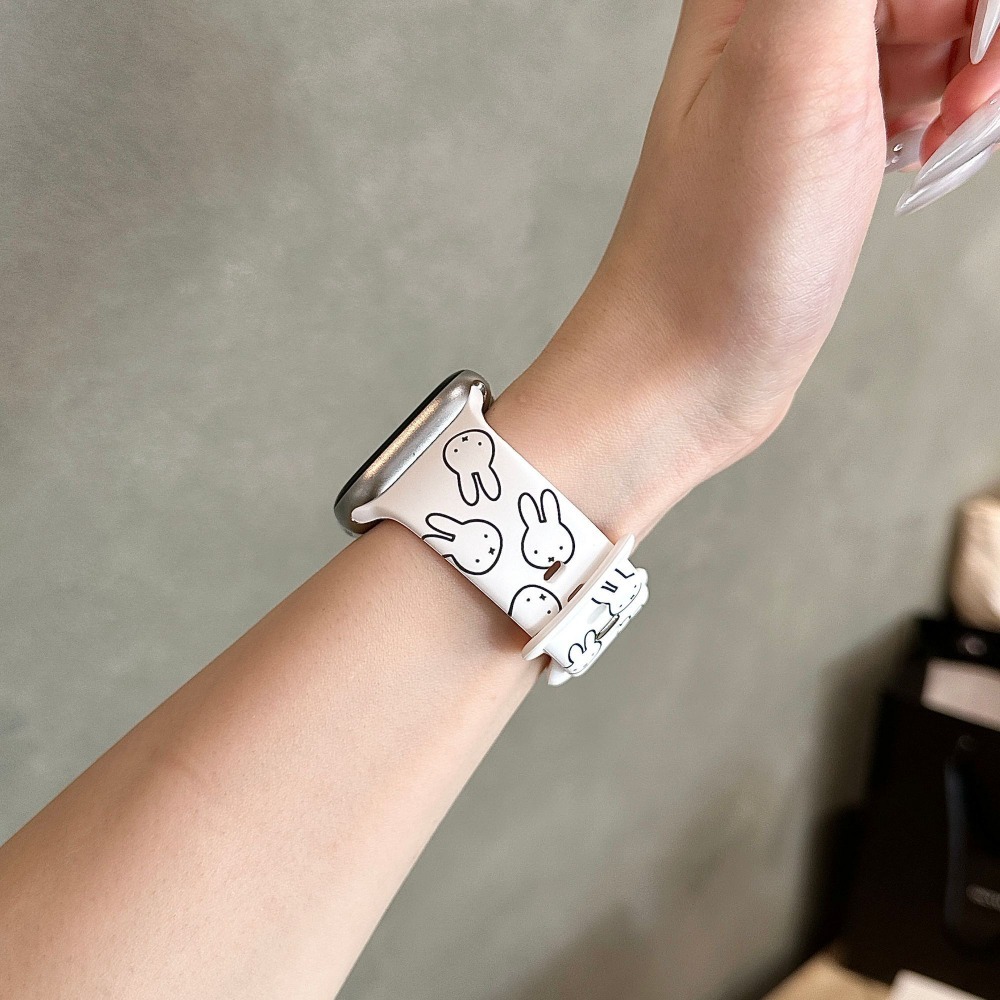 Cute Miffy Rabbit Cartoon Watc - Apple Smartwatch Accessories recension och pris