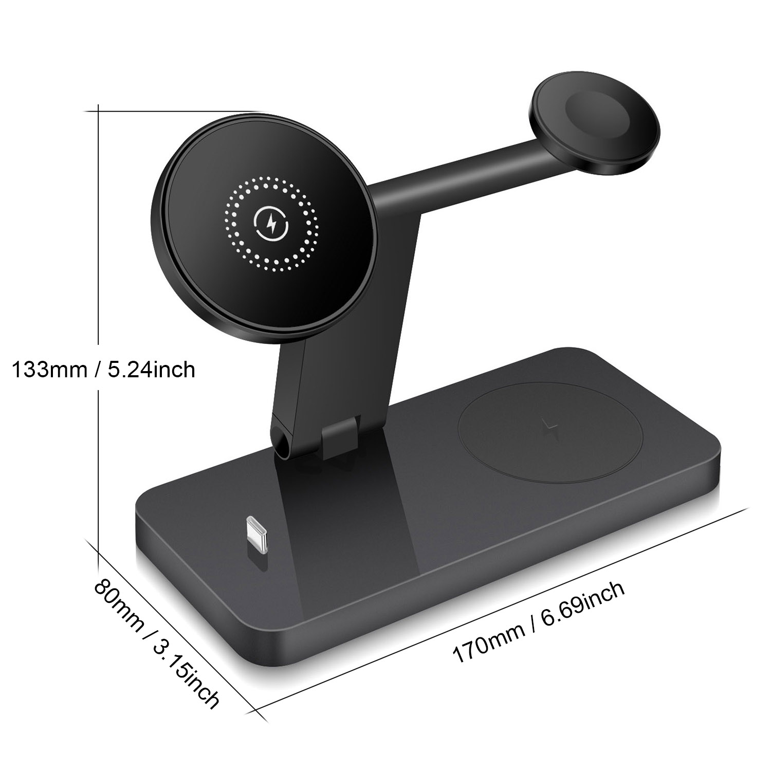 4 in 1 Magnetic Wireless Charg - Smartwatch Ac recension och pris