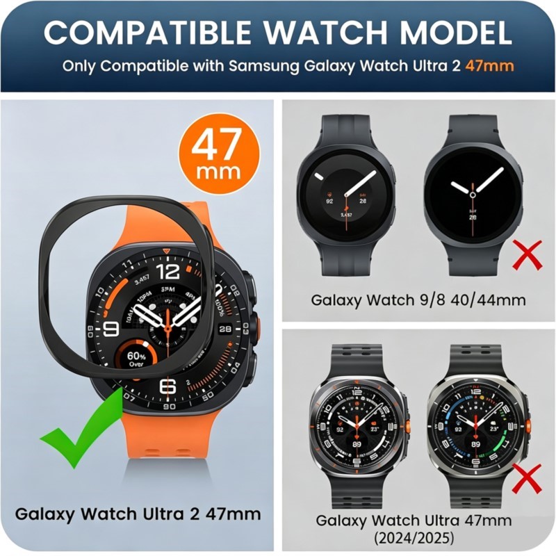 Hollow TPU Case for Samsung Ga - Samsung Smartwatch Ultra Accessories recension och pris