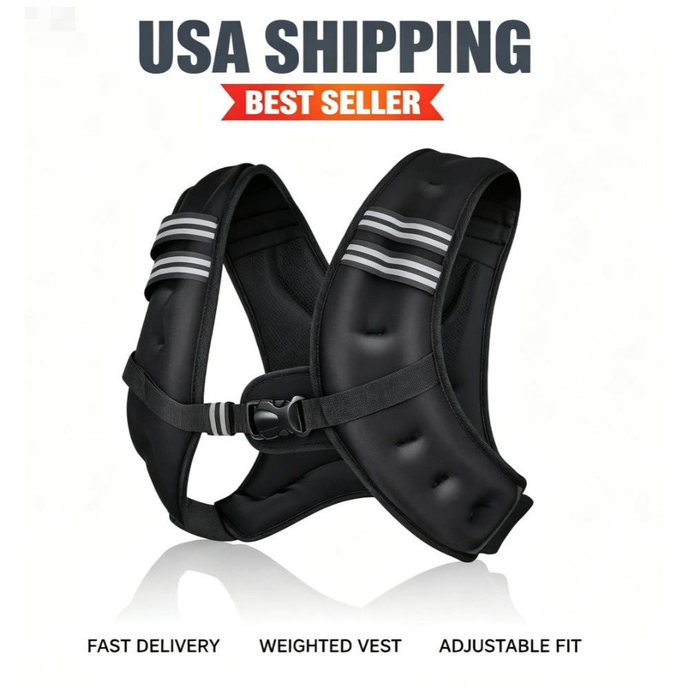 Fitness Weighted Vest Pre-Fill - Rugged Sport Strap recension och pris