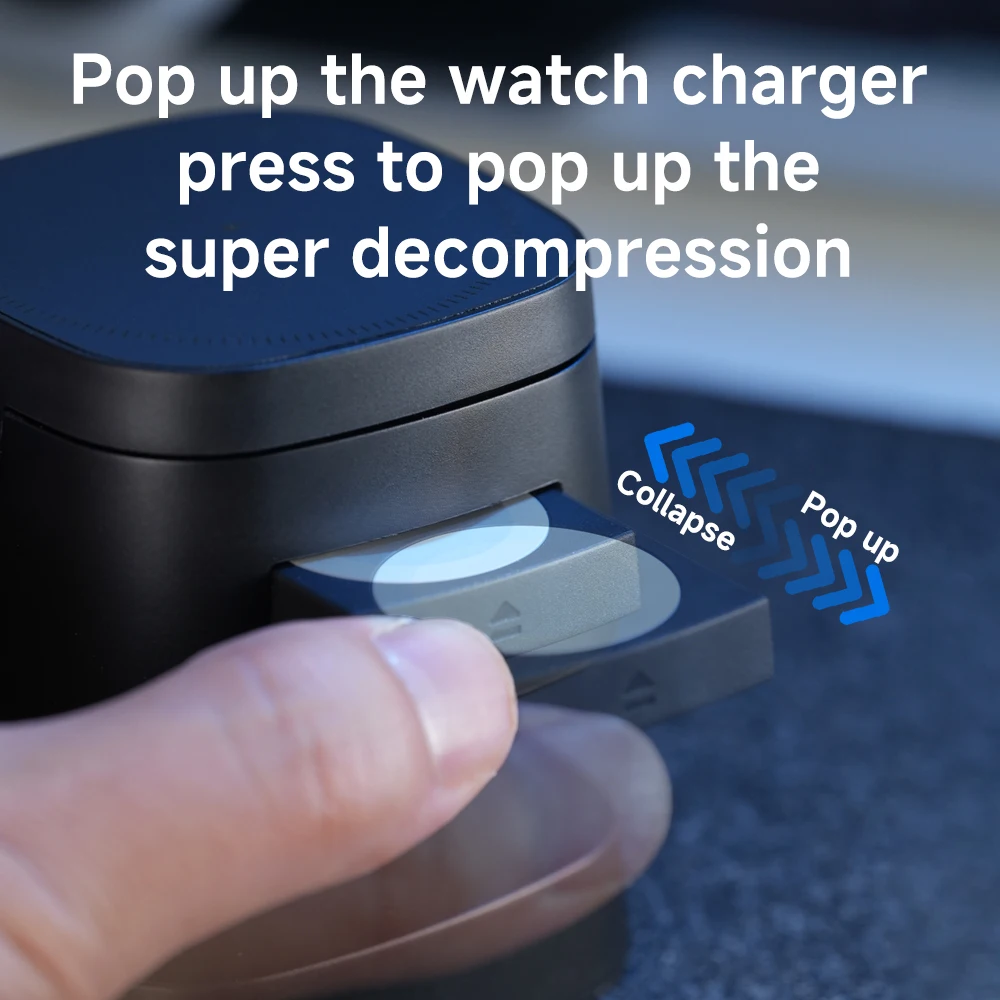 Magnetic 3 in 1 Wireless Charg - Smartwatch Ac recension och pris